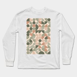 Nature - Geometric Pattern - Shapes #8 Long Sleeve T-Shirt